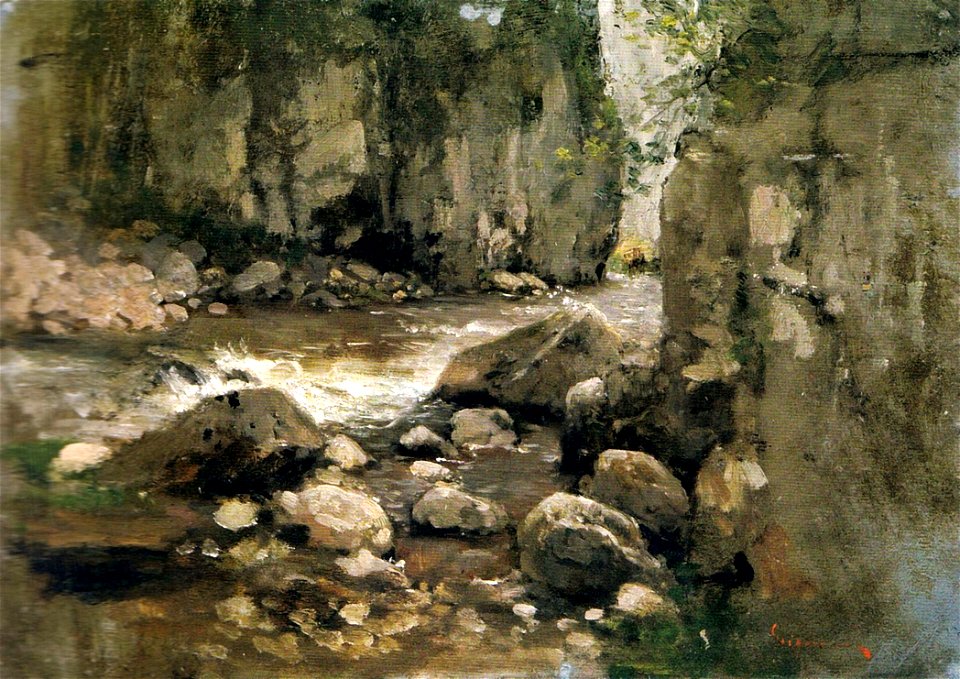 Nicolae Grigorescu - Cheile Dambovicioarei (2)