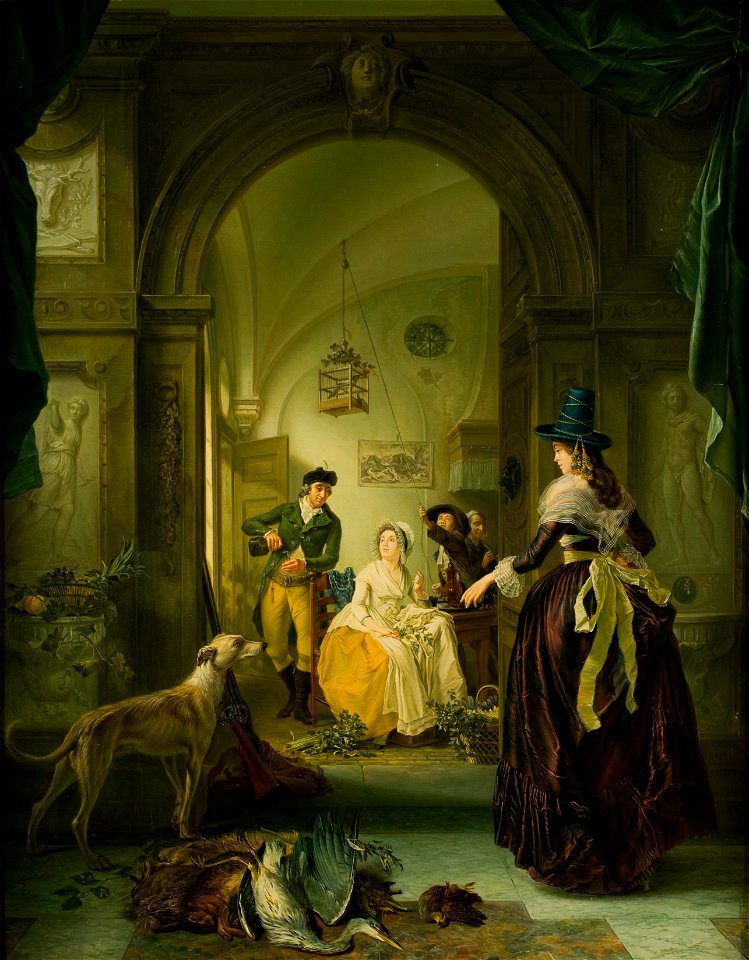 Nicolaes Muys - De terugkeer van de jacht - BR0466 - Rijksmuseum Twenthe