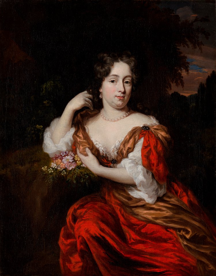 Nicolaes Maes - Portrait of Catharina Dierquens (1664-1715) - 718 - Mauritshuis