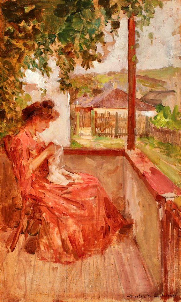 Nicolae Vermont - Pe veranda