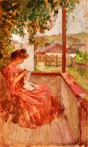 Nicolae Vermont - Pe veranda