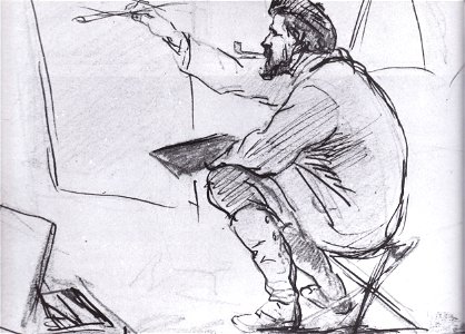 Nicolae Grigorescu - Pictor la peisaj
