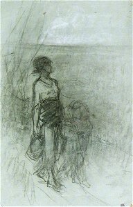 Nicolae Grigorescu - Cu ulciorul dupa apa