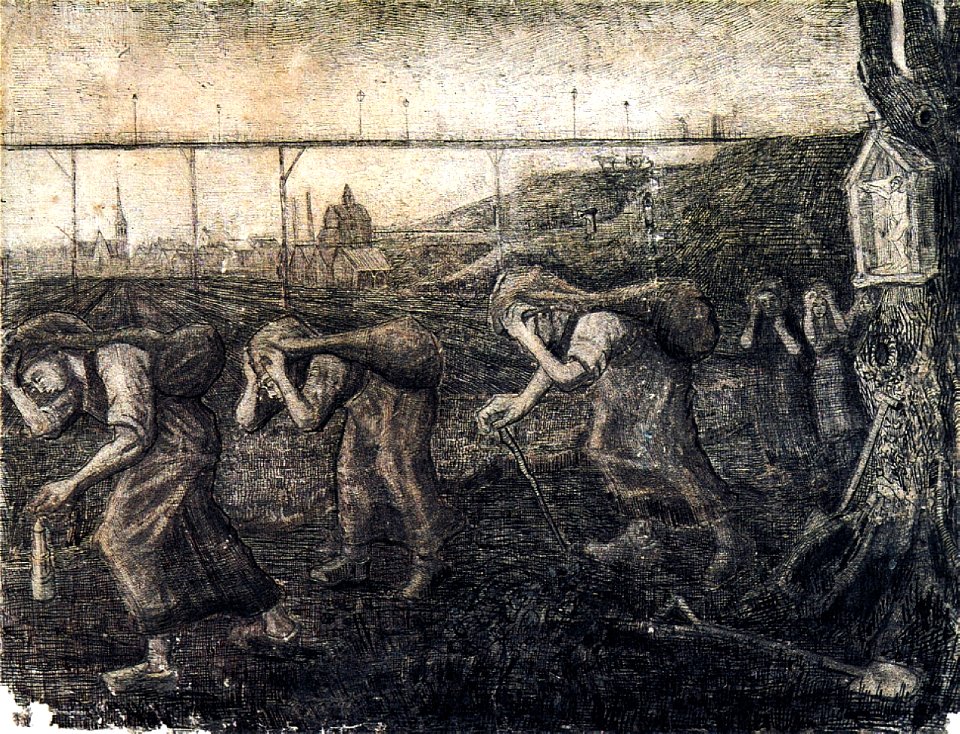 Miners-women-carrying-sacks-the-bearers-of-the-burden-1881- Brussels