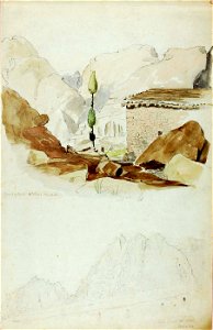 Miner Kilbourne Kellogg - Convent of Elijah, Mt. Sinai - 1991.56.37 - Smithsonian American Art Museum