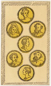 Minchiate card deck - Florence - 1860-1890 - Coins - 07