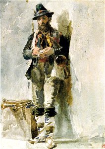 Nicolae Grigorescu - Pifferaro