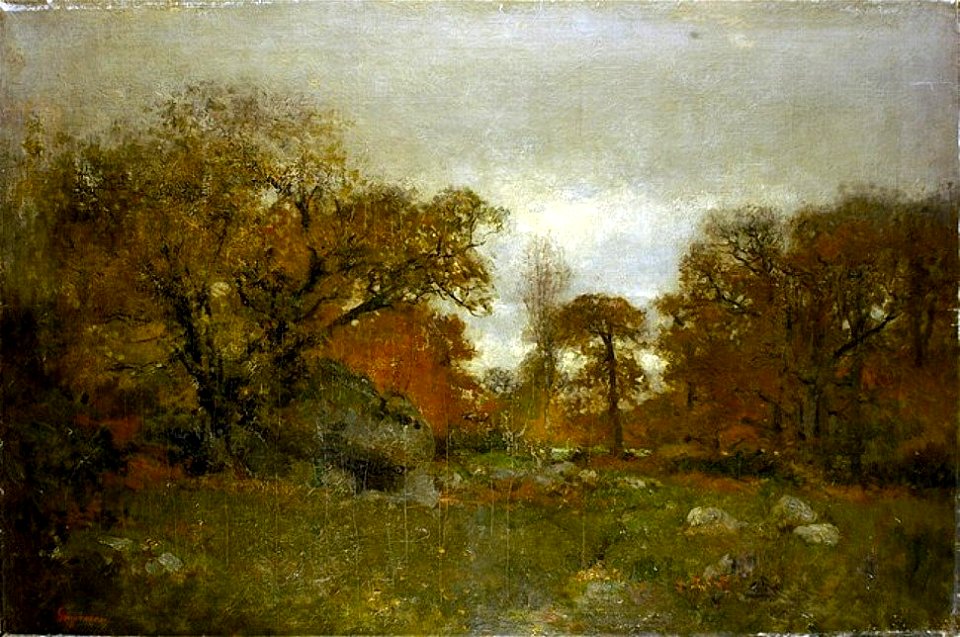 Nicolae Grigorescu - Toamna la Fontainebleau