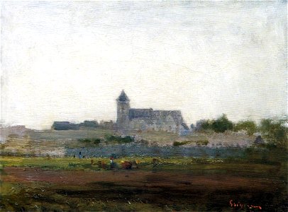 Nicolae Grigorescu - Biserica din Barbizon