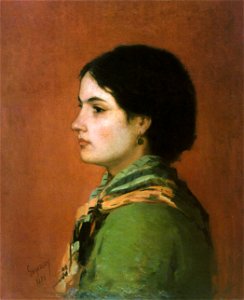 Nicolae Grigorescu - Cap de fata