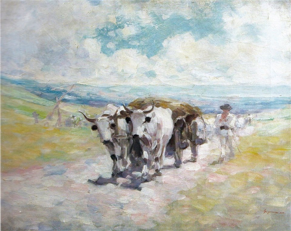 Nicolae Grigorescu - Car cu boi (8)