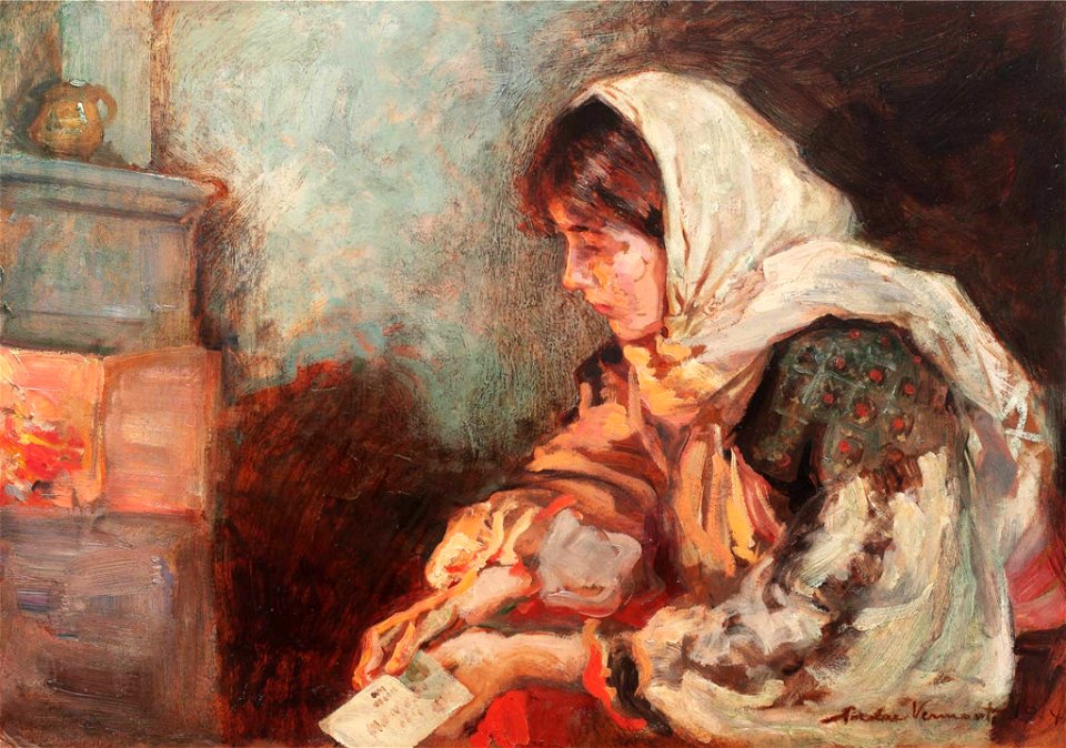 Nicolae Vermont - Scrisoare de pe front