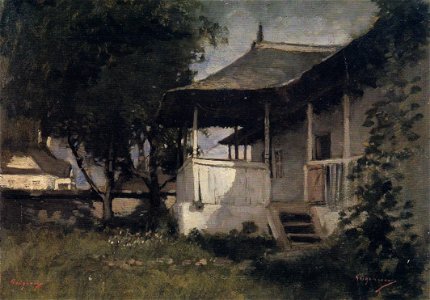Nicolae Grigorescu - Casa cu cerdac