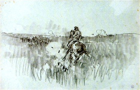 Nicolae Grigorescu - Explozia unui obuz