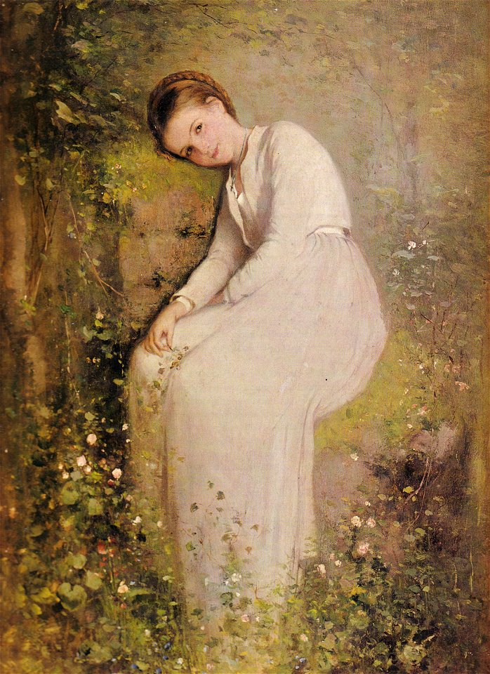 Nicolae Grigorescu - Flori printre flori - Free Stock Illustrations ...