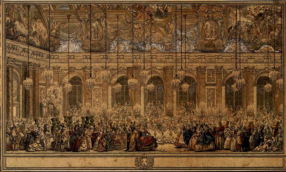 Nicolas Cochin Masked Ball 1745