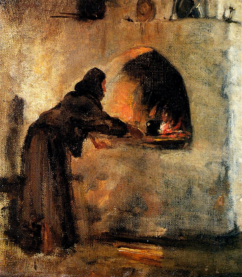 Nicolae Grigorescu - In fata vetrei