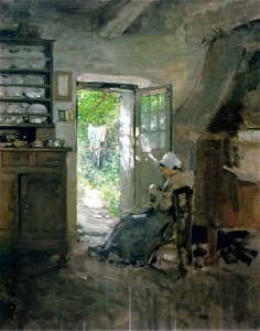 Nicolae Grigorescu - Interior la Vitre