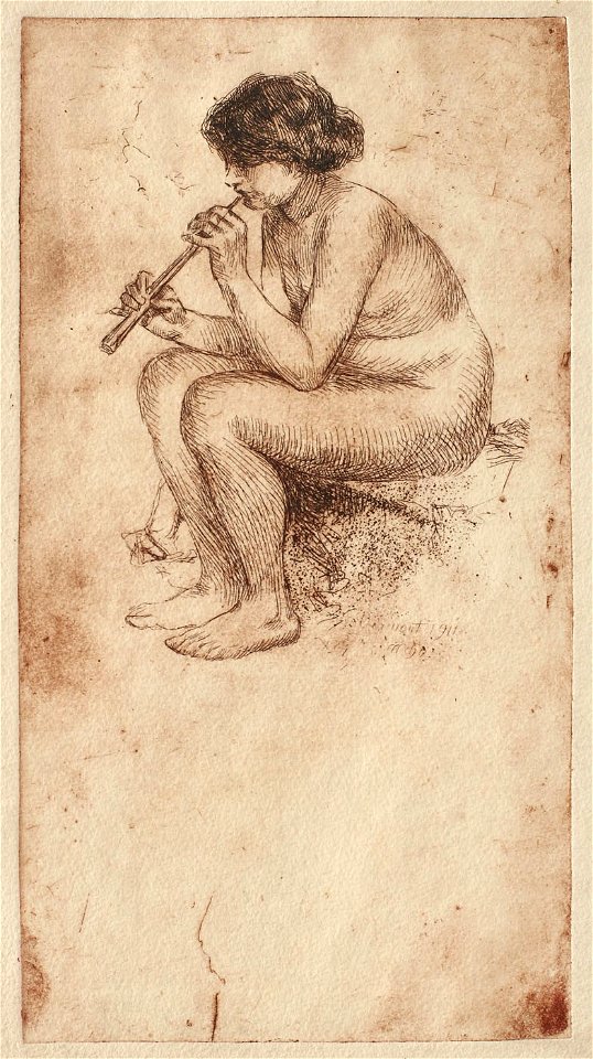 Nicolae Vermont - Nimfa cantand la fluier