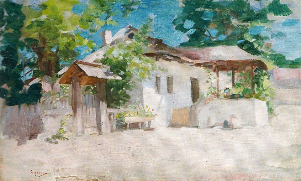 Nicolae Grigorescu - Casa taraneasca