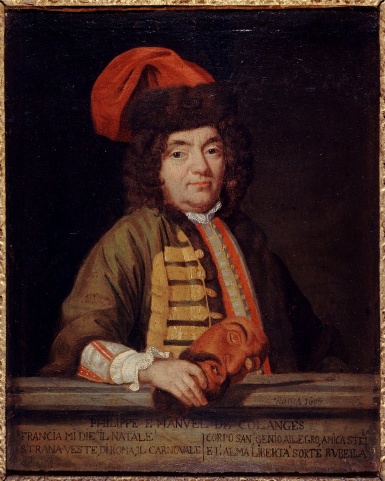 Nicolas Colombel - Portrait d'Emmanuel de Coulanges (1633-1716), épistolier et chansonnier - P1053 - Musée Carnavalet