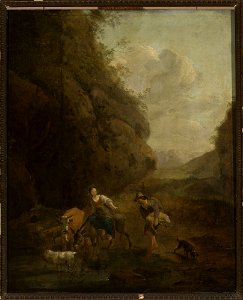 Nicolaes Berchem - Pastoral scene - M.Ob.1537 MNW - National Museum in Warsaw