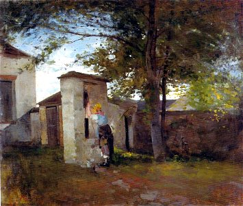 Nicolae Grigorescu - La fantana