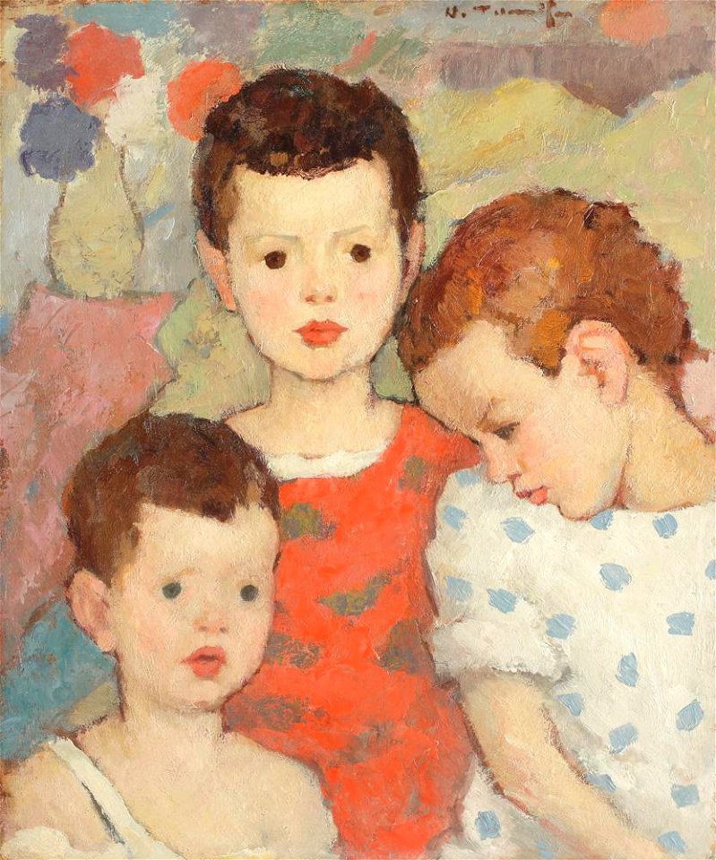 Nicolae Tonitza - Trei frati (Copiii pictorului)