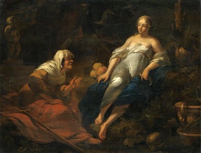 Nicolaes Berchem - Vertumnus and Pomona L07030-43-lr-1