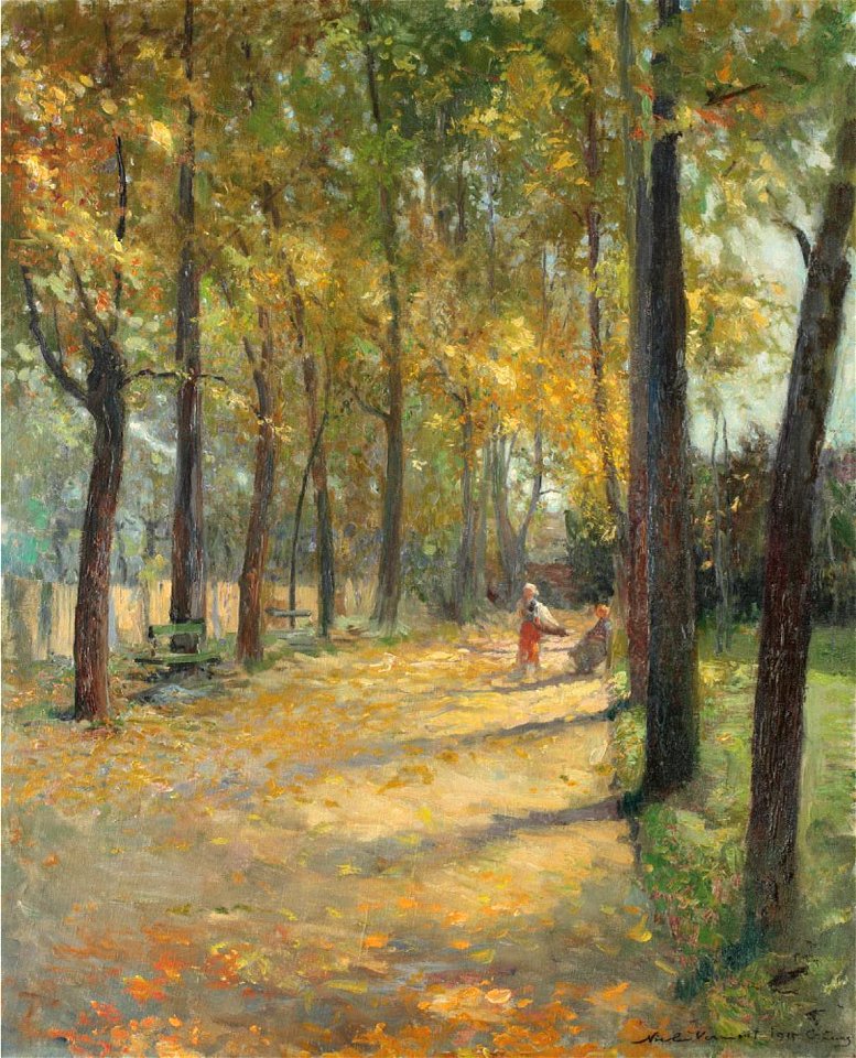 Nicolae Vermont - Plimbare un parc