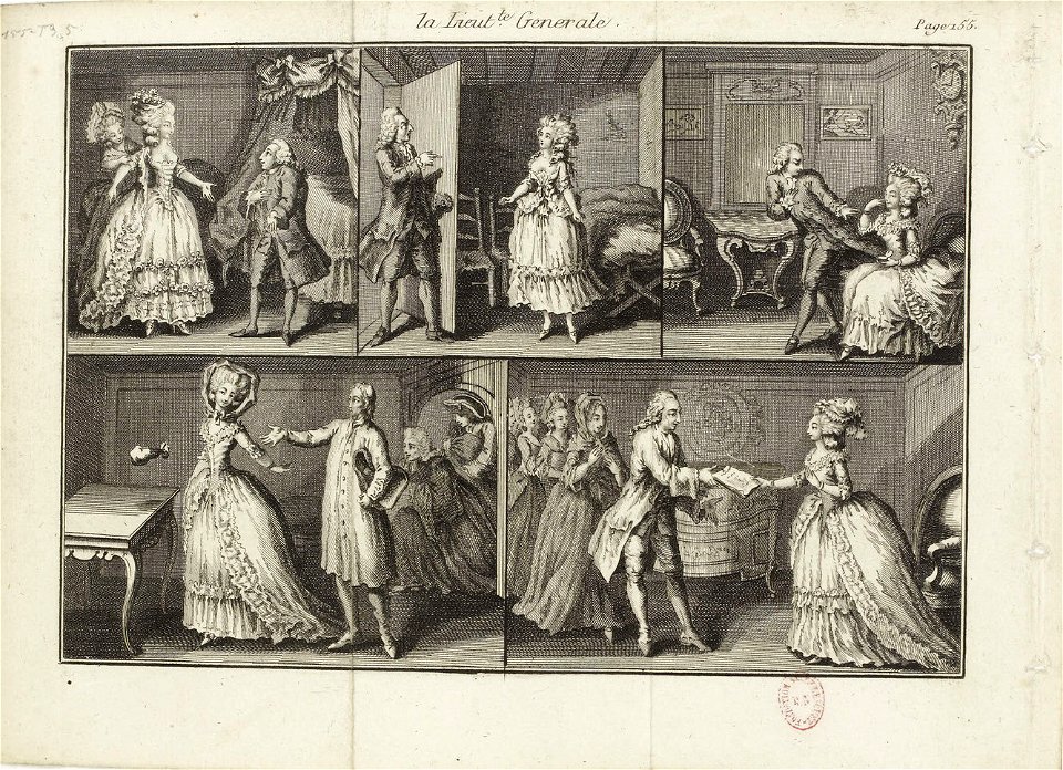 Nicolas Edme Restif de La Bretonne, Les Contemporaines, La lieutenante générale