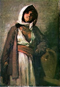 Nicolae Grigorescu - Tiganca din Ghergani