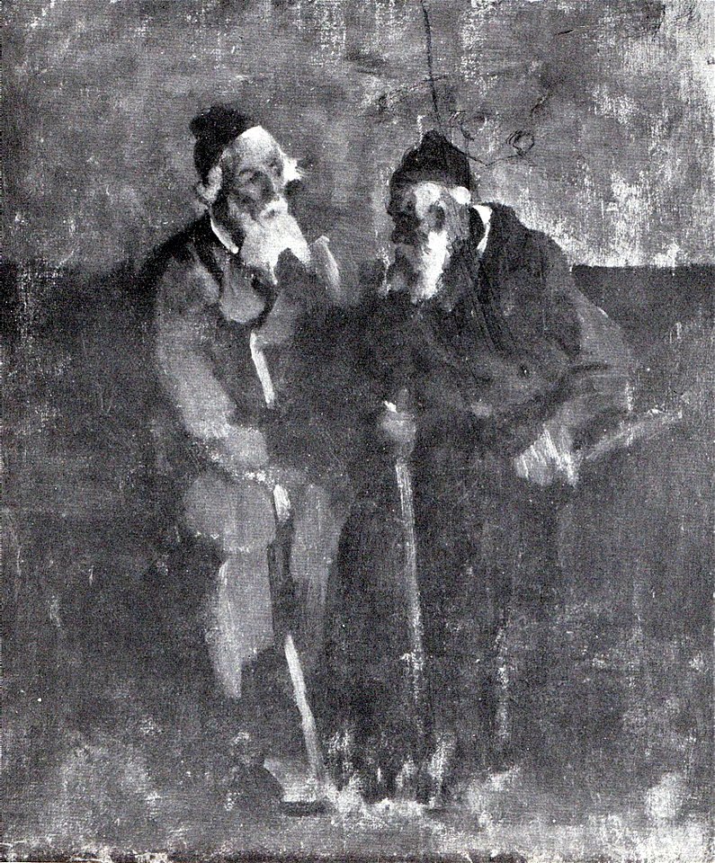 Nicolae Grigorescu - Doi evrei (1864)