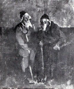 Nicolae Grigorescu - Doi evrei (1864)