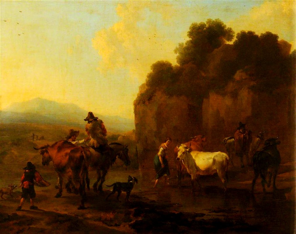 Nicolaes Berchem - The Ford NTIV WADD 553