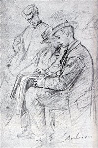 Nicolae Grigorescu - Pictori desenand la Barbizon (1862)