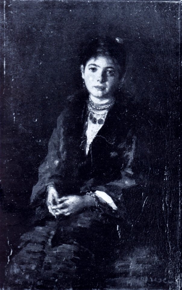 Nicolae Grigorescu - Fata cu margele