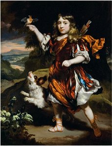 Nicolaes Maes - Portrait of a Boy as Daifilo