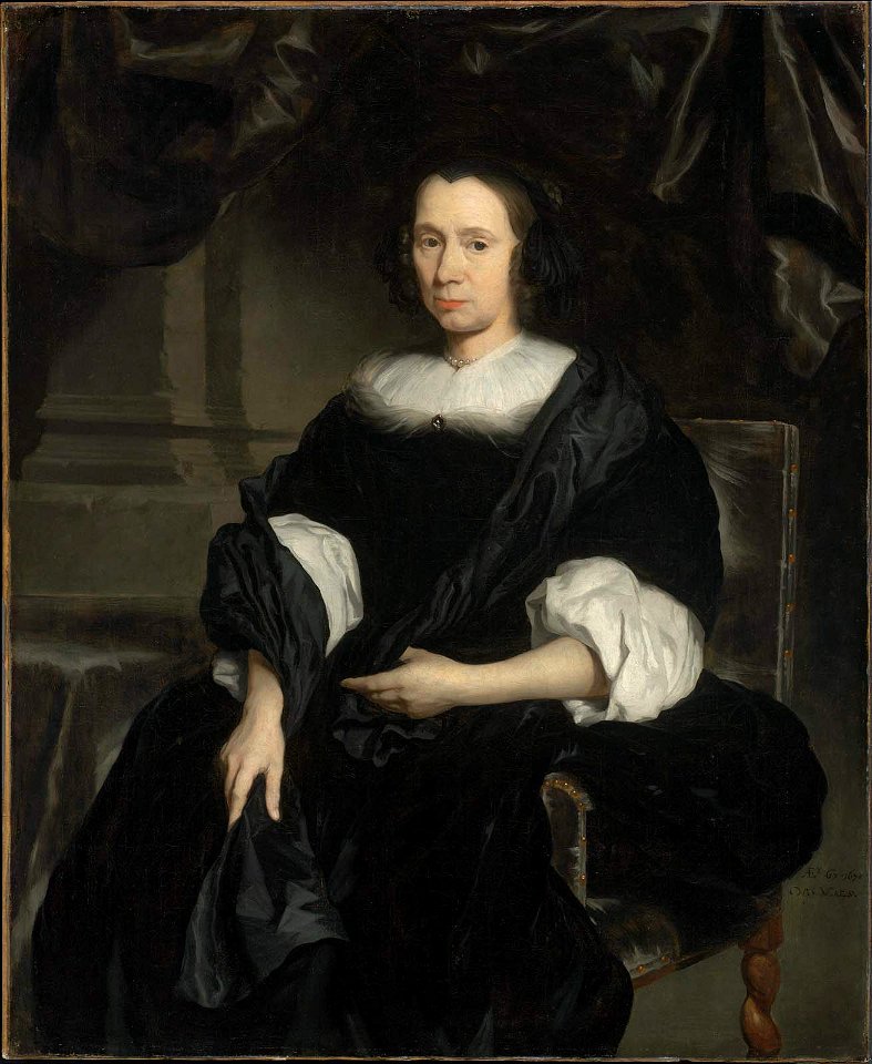 Nicolaes Maes - Portrait of a Woman - 10.104 - Museum of Fine Arts