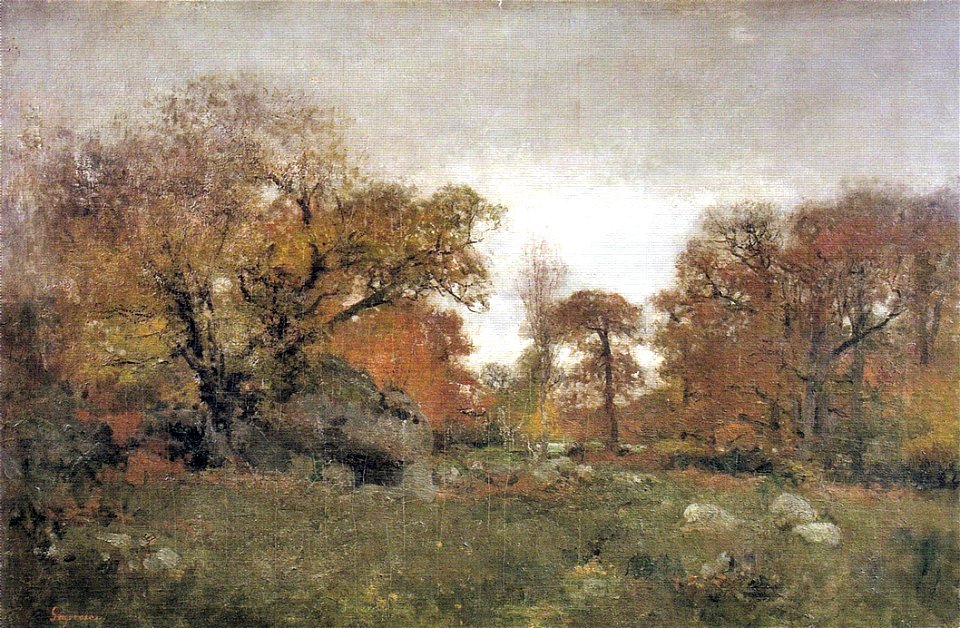 Nicolae Grigorescu - Toamna la Fontainebleau (1)