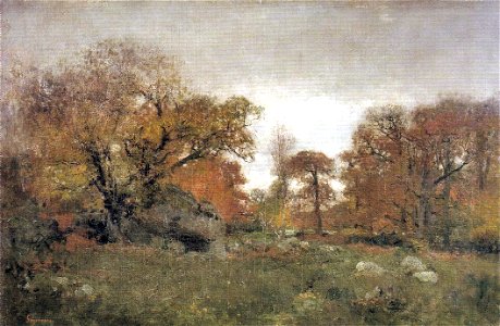 Nicolae Grigorescu - Toamna la Fontainebleau (1)