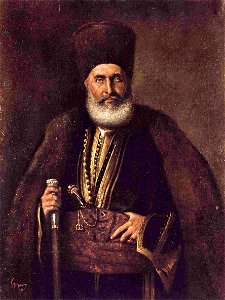 Nicolae Grigorescu - Portretul marelui ban Nasturel Herescu - Eforie