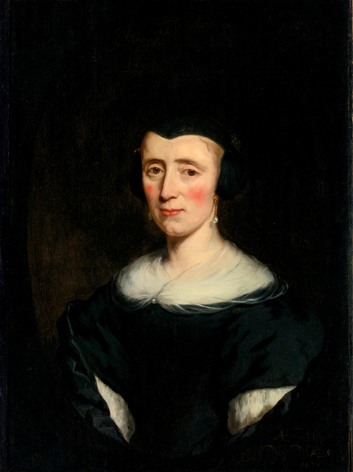 Nicolaes Maes - Portrait of a woman, age forty-one