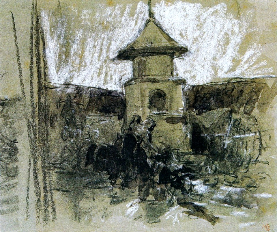 Nicolae Grigorescu - Fantana Mesterului Manole