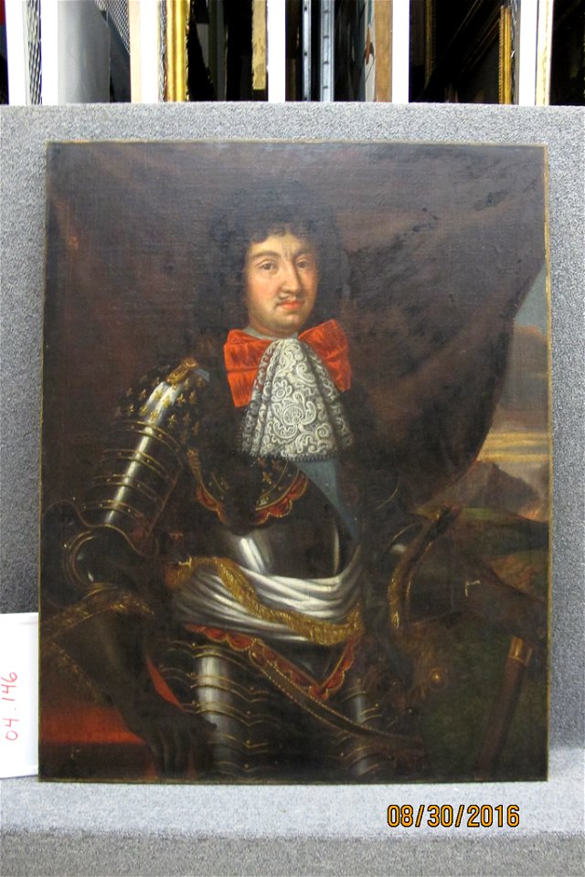 Nicolas de Largillière - Portrait of a Man in Armor - 04.146 - Rhode Island School of Design Museum
