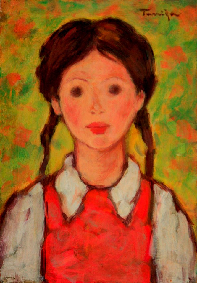 Nicolae Tonitza - Fetita cu codite