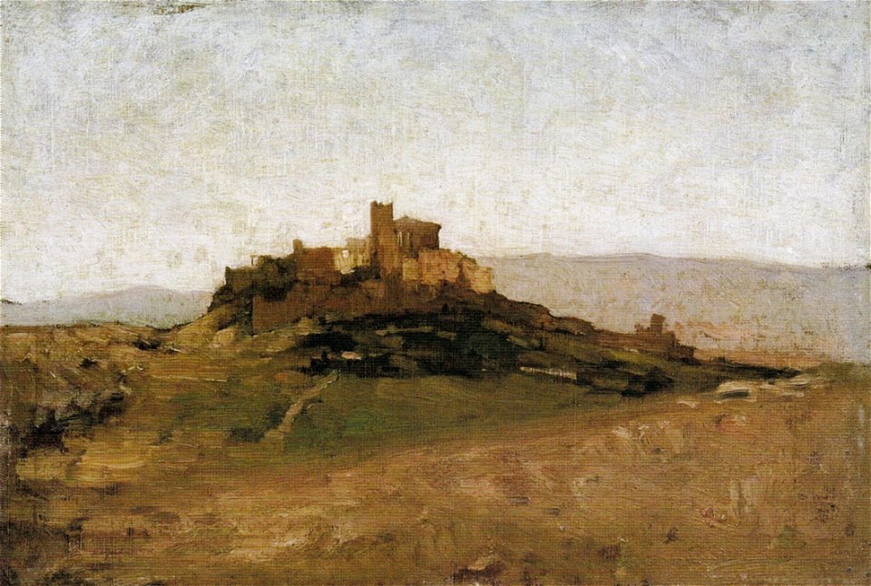 Nicolae Grigorescu - Ruinele Acropolei