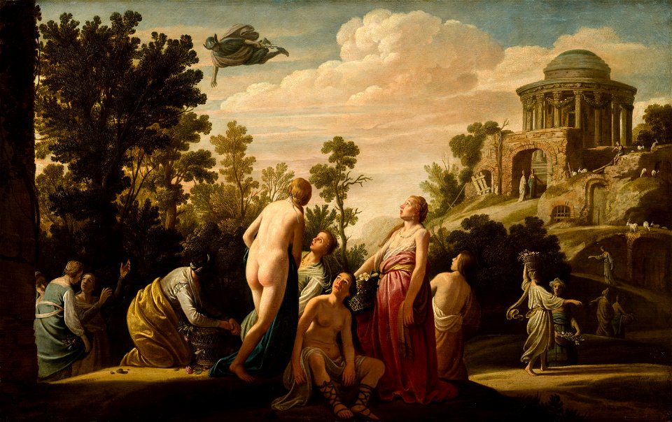 Nicolaes Moeyaert - Mercury and Herse - 394 - Mauritshuis