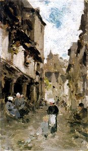 Nicolae Grigorescu - Strada la Dinan