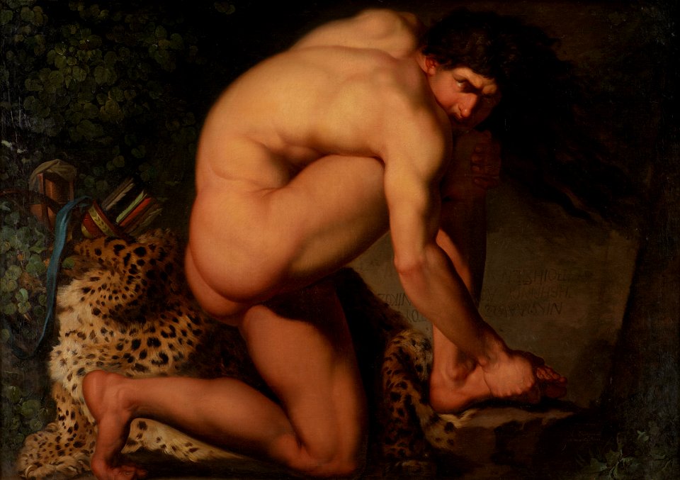 Nicolai Abildgaard - The Wounded Philoctetes - Google Art Project